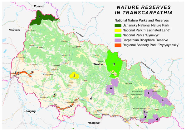 Природно-заповідний фонд Закарпаття